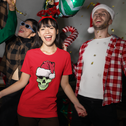 SANTA SKULL WOMEN'S TEE