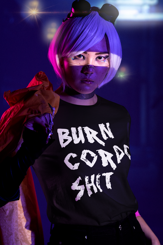 BURN CORPO S**T TEE