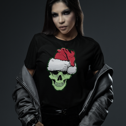 SANTA SKULL WOMEN'S TEE