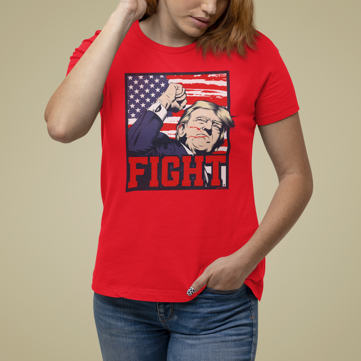 TRUMP WOMAN'S TEE