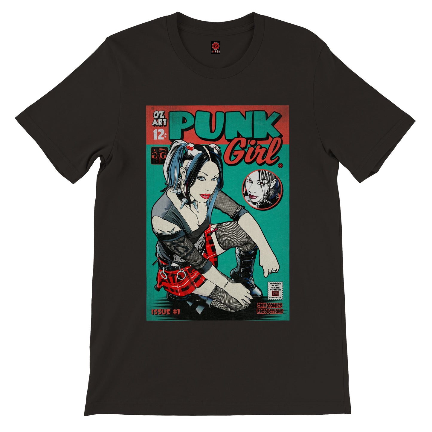 PUNK GIRL COMIC TEE