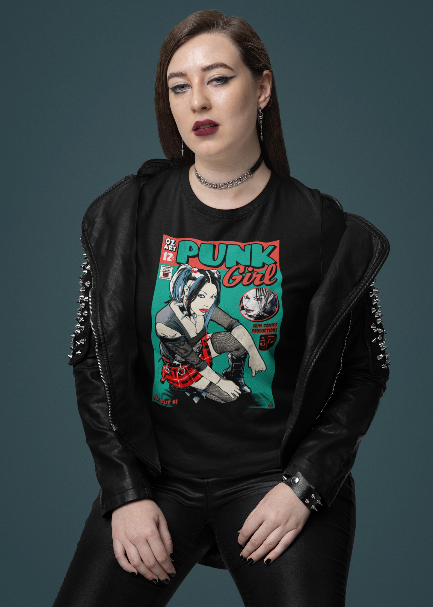 PUNK GIRL COMIC TEE