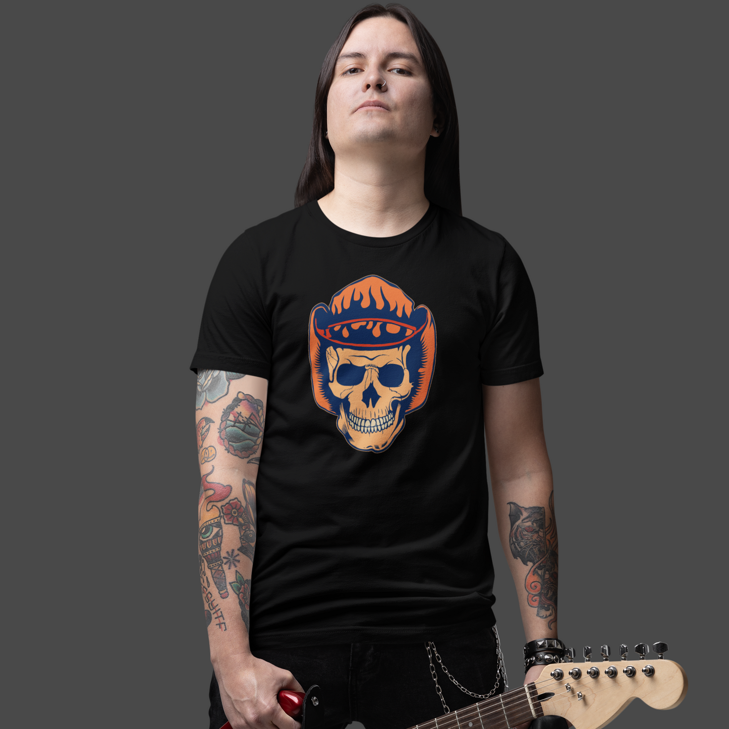 ROCKABILLY SKULL TEE