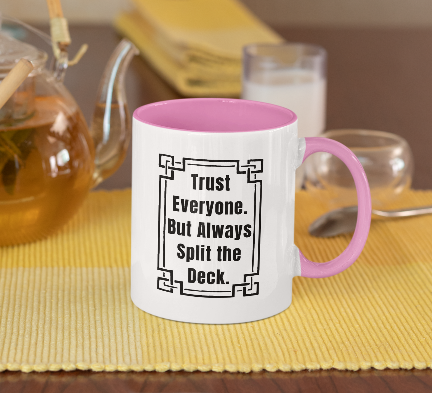 SPLIT THE DECK MUG