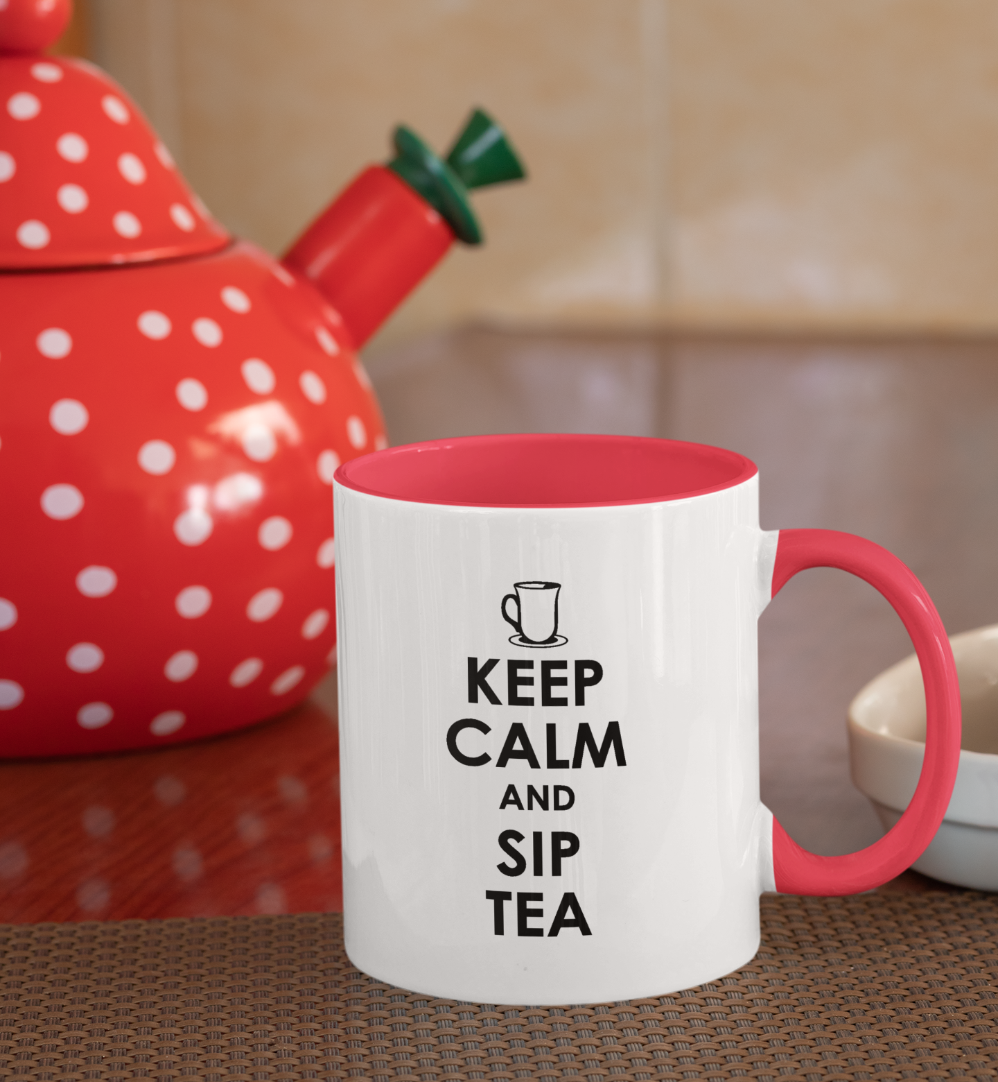 KEEP CALM AND SIP TEA MUG