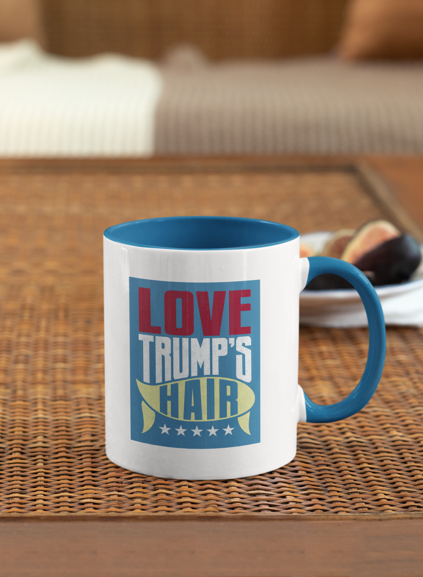 LOVE TRUMPS HAIR MUG