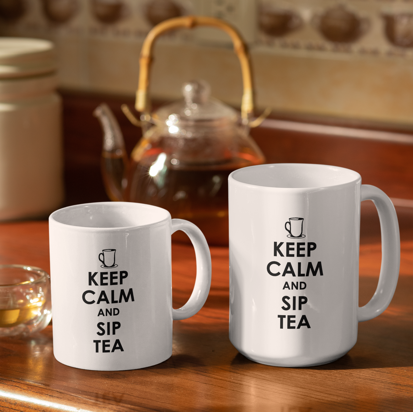 KEEP CALM AND SIP TEA MUG