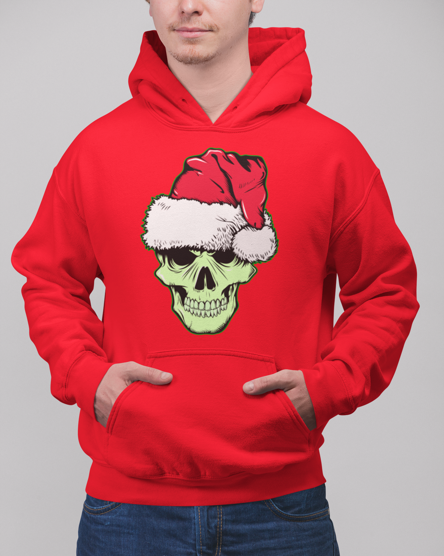SANTA SKULL HOODIE