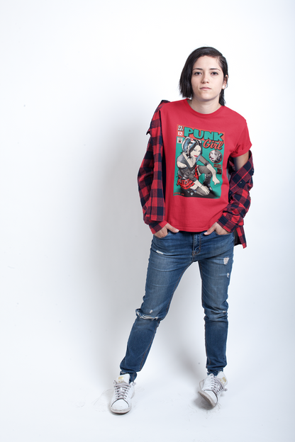 PUNK GIRL COMIC TEE